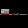 Steel Brake Line Adapter, 3/16" x 8" (3/8-24 Inverted)(M11x1.5 Bubble)