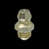 Steel Short Grease Fitting, 9/16" Length, Male (1/4-28)