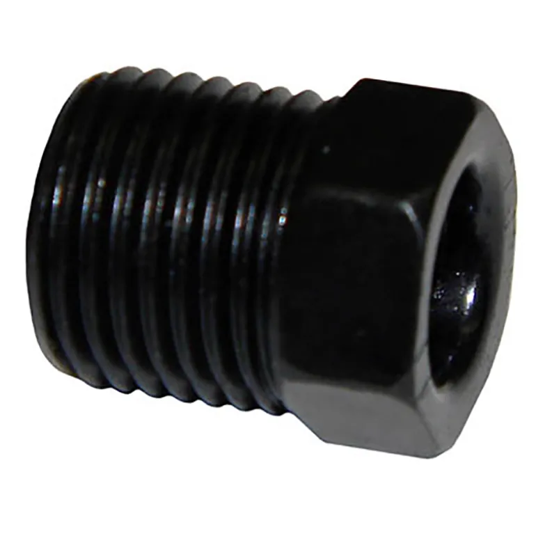 Steel Tube Nut, 1/4" (7/16-24 Inverted)