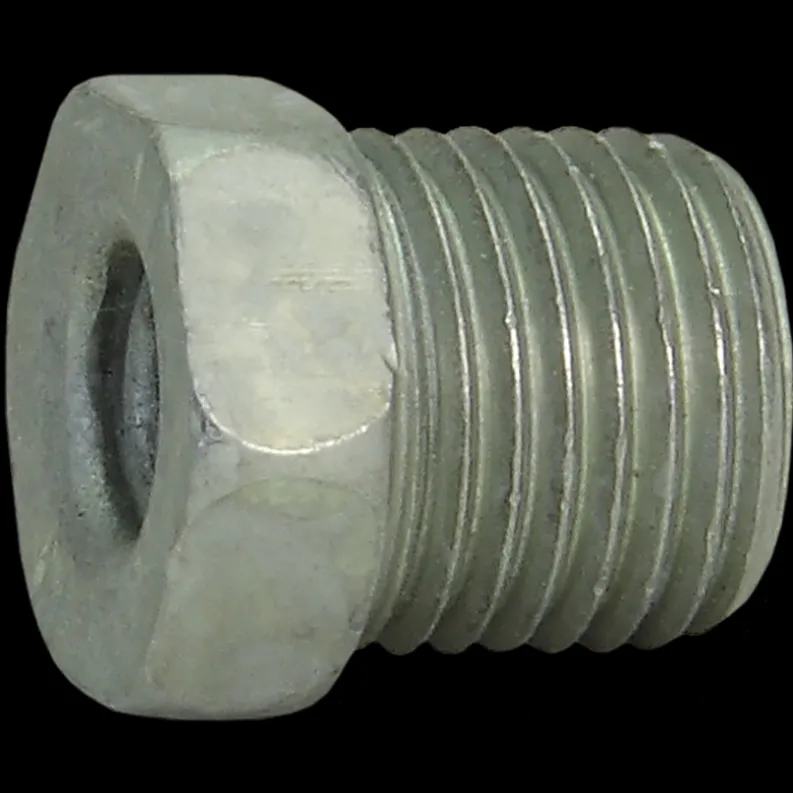 Steel Tube Nut, 1/4" (1/2-20 Inverted)
