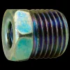 Steel Tube Nut, 1/4" (9/16-18 Inverted)