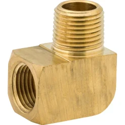 Street Elbow, Brass, 1/2" NPTM, 1/2" NPTF, Bag of 1