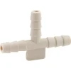 Tee, Plastic, 5/32", Bag of 1