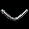 Transmission Line Adapter - 3/8 90 Degree Male to Rubber Hose - 1 per Bag