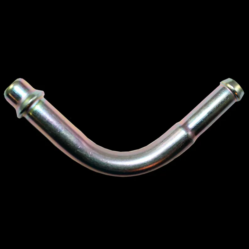 Transmission Line Adapter - 3/8 90 Degree Male to Rubber Hose - 1 per Bag