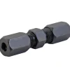 Union Compression, High Pressure, Black Oxide Coated Steel, 3/16"