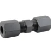 Union Compression, High Pressure, Black Oxide Coated Steel, 5/16, Card of 1