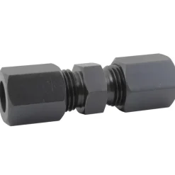 Union Compression, High Pressure, Black Oxide Coated Steel, 10mm, Bag of 1