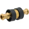Union Push-On, Brass, 1/4", Bag of 10