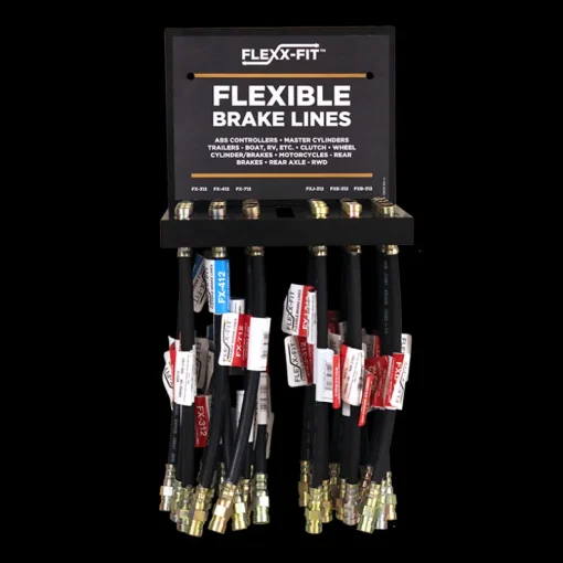 Wall Display, FLEXX-FIT Brake Lines
