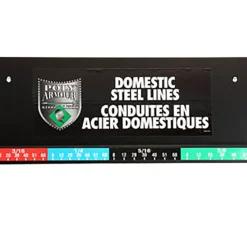 Wall Display, Poly-Armour PVF Steel Brake Lines Domestic, No Lines