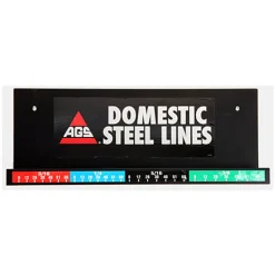 Wall Display, Steel Brake Lines Domestic, No Lines